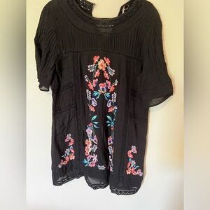 Free people embroidered dress